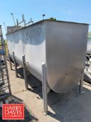 3 x 400 Gallon S/S Multi-Compartment Brine Mix Tank