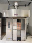 Baxter Rotating Rack Oven, Model: 0V500G2-EE, S/N: 24-2045832 (Location: Wrens, GA)