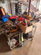 (3) Carts with Contents, Including: Hose, Cable, Wire, Straps, Fittings and Porter Power Kit (