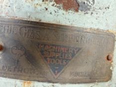 Chas. A. Strelinger Drill Press (Location: Wrens, GA)