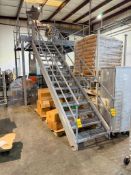 Mezzanine: 147” Length x 121” Width x 16'2