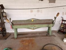 8’ Metal Brake (Location: Wrens, GA)