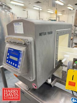 Mettler Toledo Safeline Metal Detector, Model: V3-R-100/300, S/N: 144317 with 8” Width x 10” Height