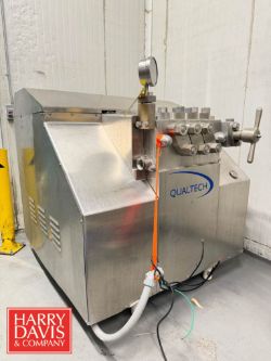 Rebuilt Gaulin 2-Stage Homogenizer, Model: 800KF-3PS *Rebuilt by Qualtech 2020*