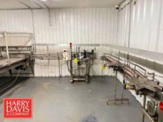 S/S Conveyor: 45’ Length x 3.5” Length with S/S Overhead Cover