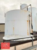 Cherry-Burrell 12,000 Gallon Silo, S/N: 120-86-6041 with Horizontal Agitation, Tel-Tru
