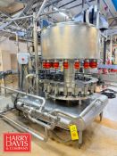 Federal 18-Head Filler, S/N: 1902GWSS4-186R1148 with 6-Head Screw Capper and Waterfall Cap Feeder (