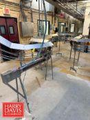 S/S Conveyor: 36’ Length x 3” Width with Drive, 90° Turns and S/S Overhead Cover