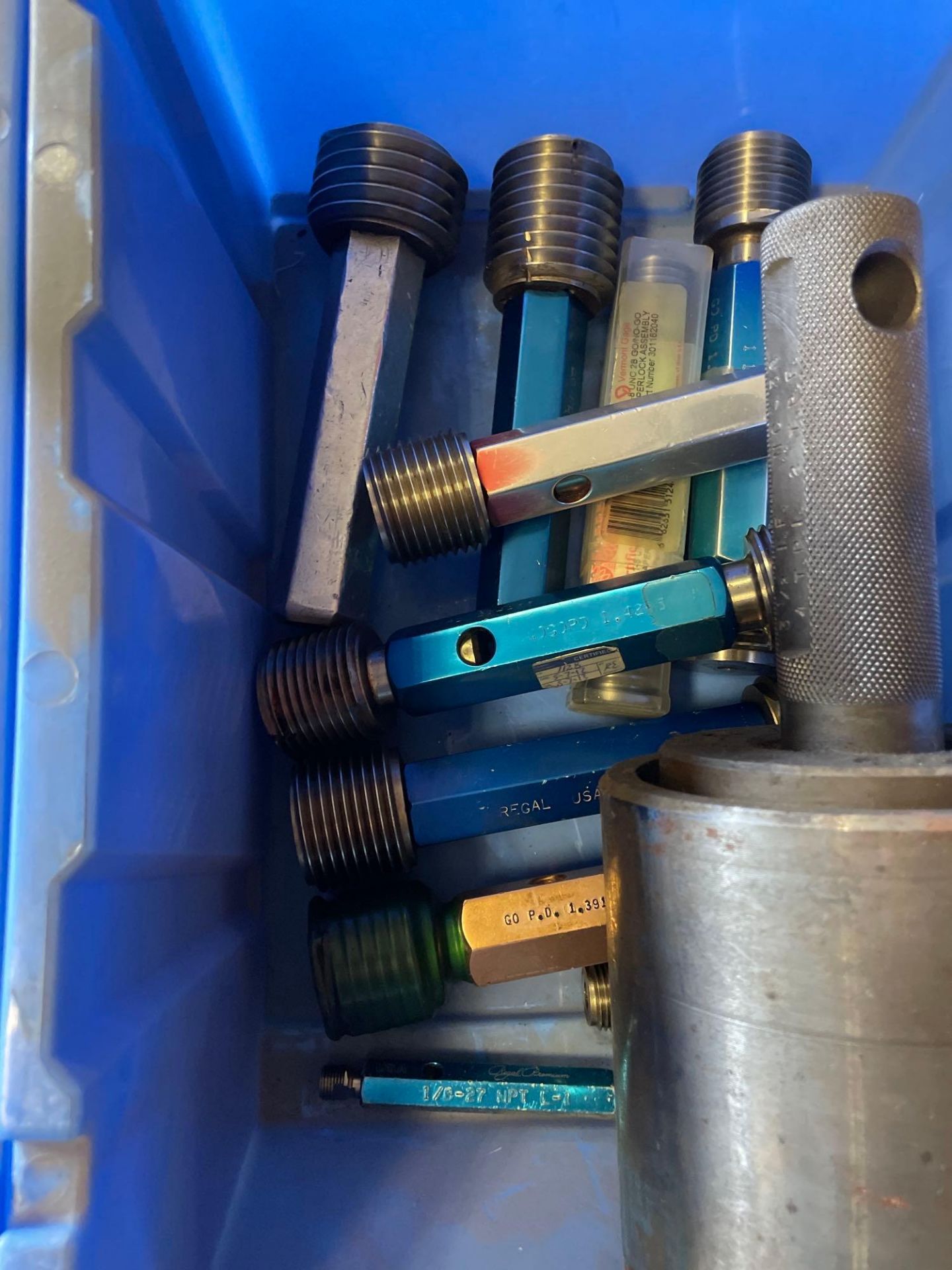 Threadlot Lot of Assorted Size ID and OD Thread Gages