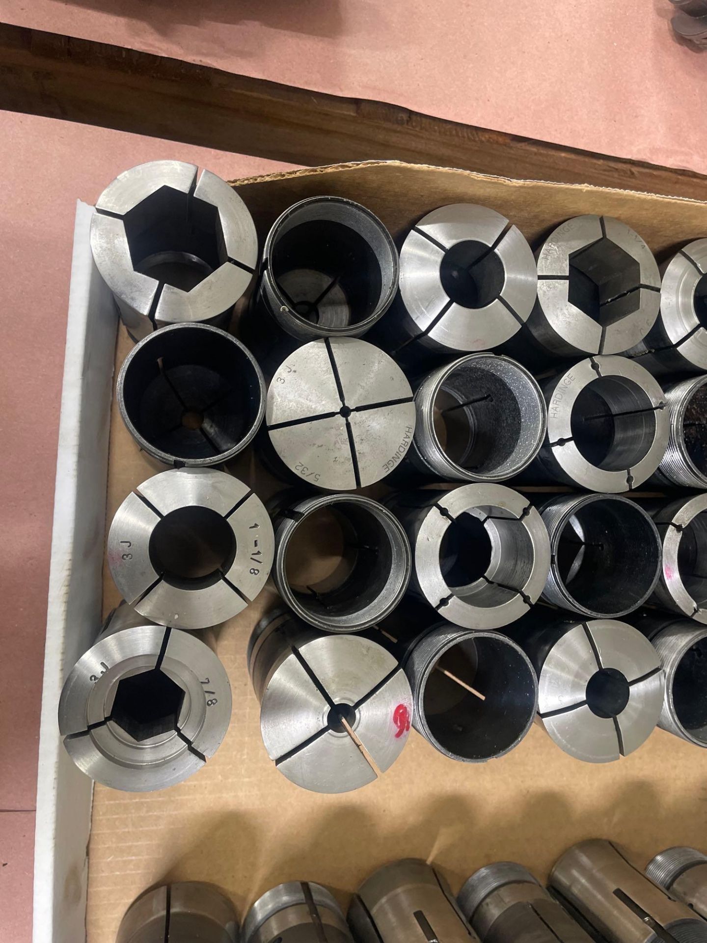 Lot of Assorted Lathe Collet Tooling