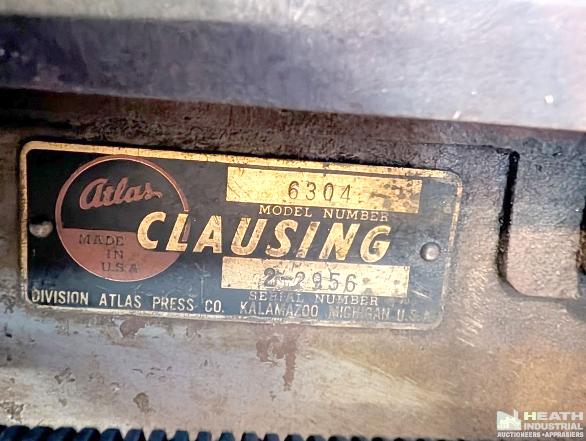 ATLAS CLAUSING MODEL 6304 10