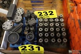 ASSORTED EDM SINKER TOOLS / EDM TOOLING