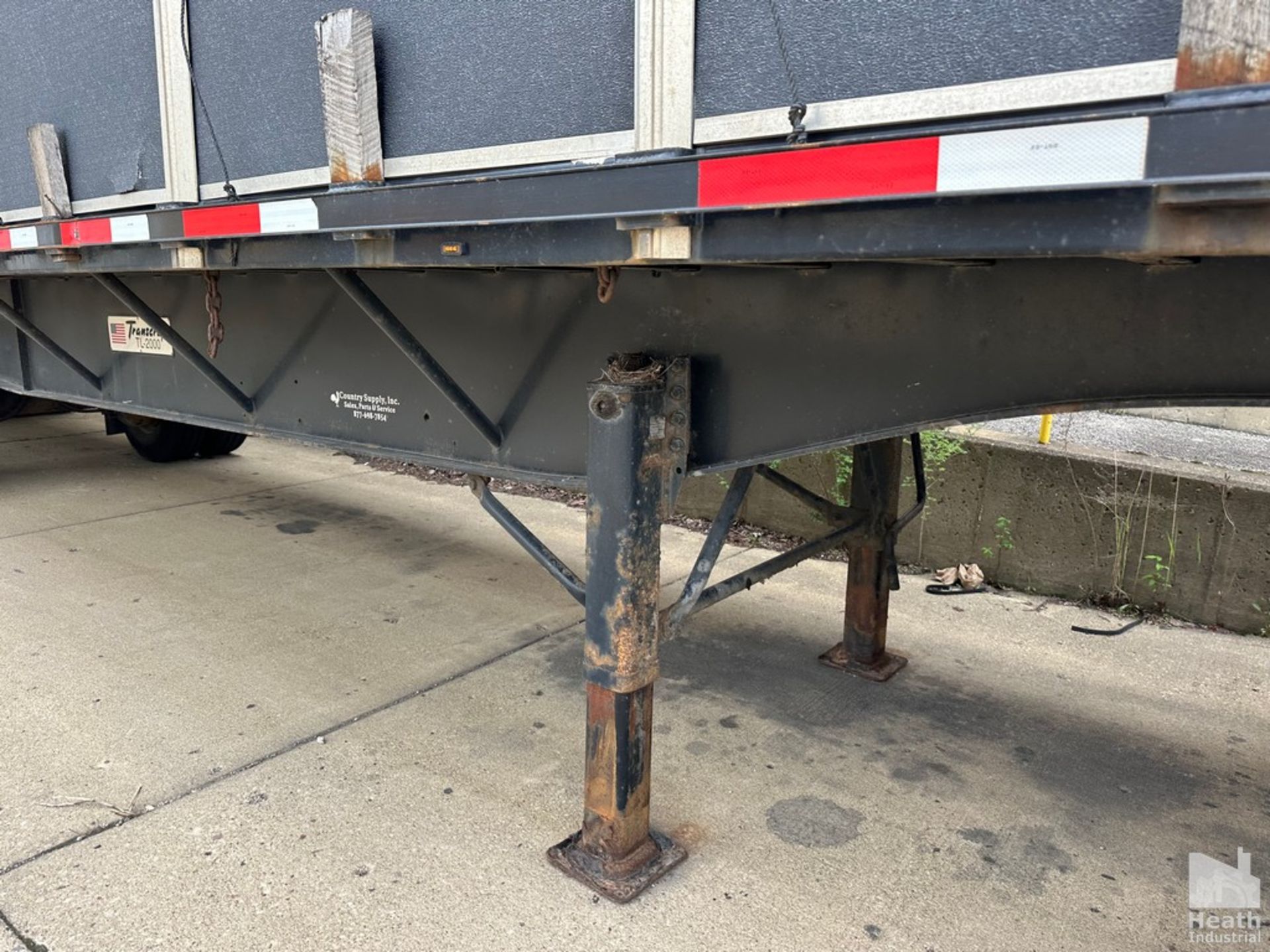 2015 TRANSCRAFT 42' MODEL TL2000 FLATBED TRAILER, VIN: 1TTF422S9F3889479 - Image 16 of 19