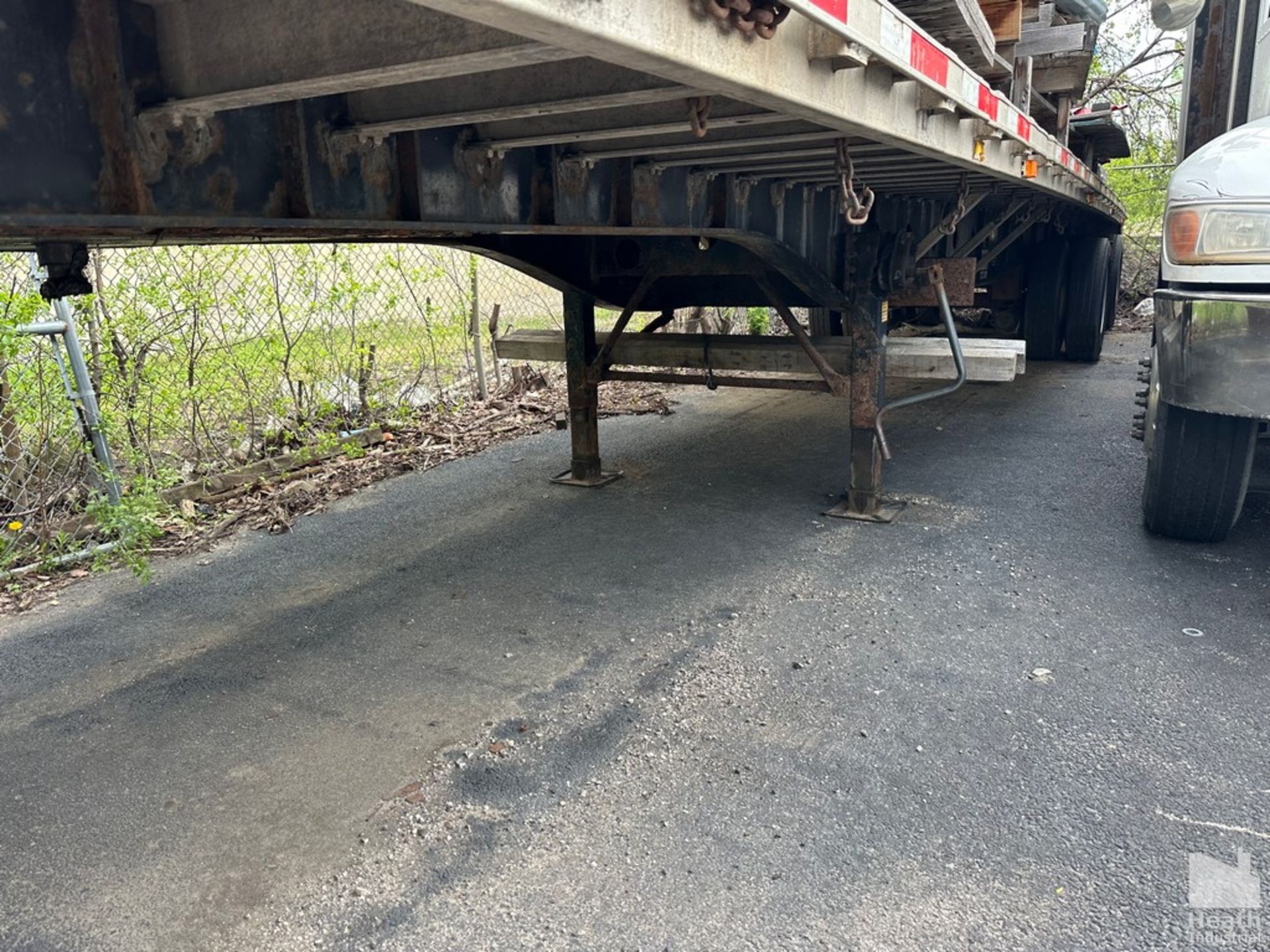 2008 TRANSCRAFT 42' MODEL TL2000 FLATBED TRAILER, VIN: 1TTF4220282081301 - Image 3 of 16