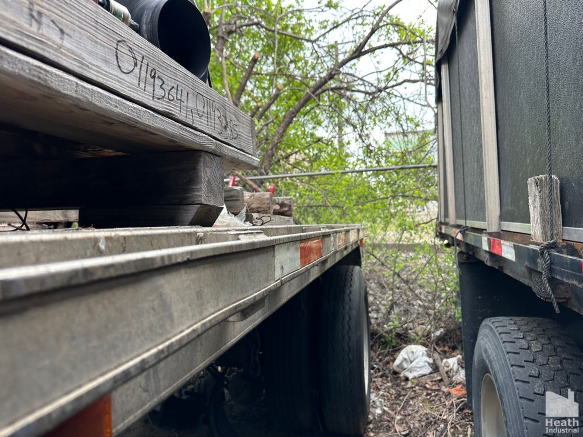 2008 TRANSCRAFT 42' MODEL TL2000 FLATBED TRAILER, VIN: 1TTF4220282081301 - Image 11 of 16
