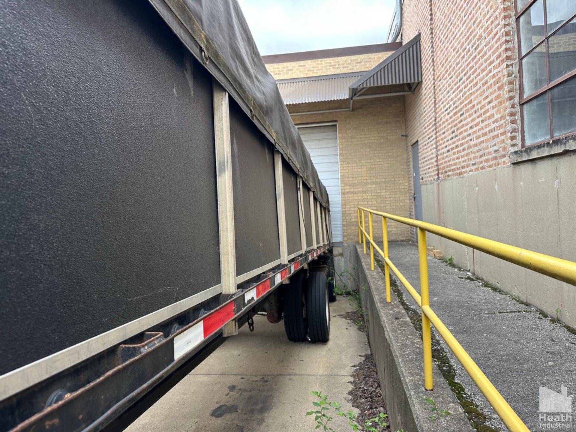 2015 TRANSCRAFT 42' MODEL TL2000 FLATBED TRAILER, VIN: 1TTF422S9F3889479 - Image 9 of 19