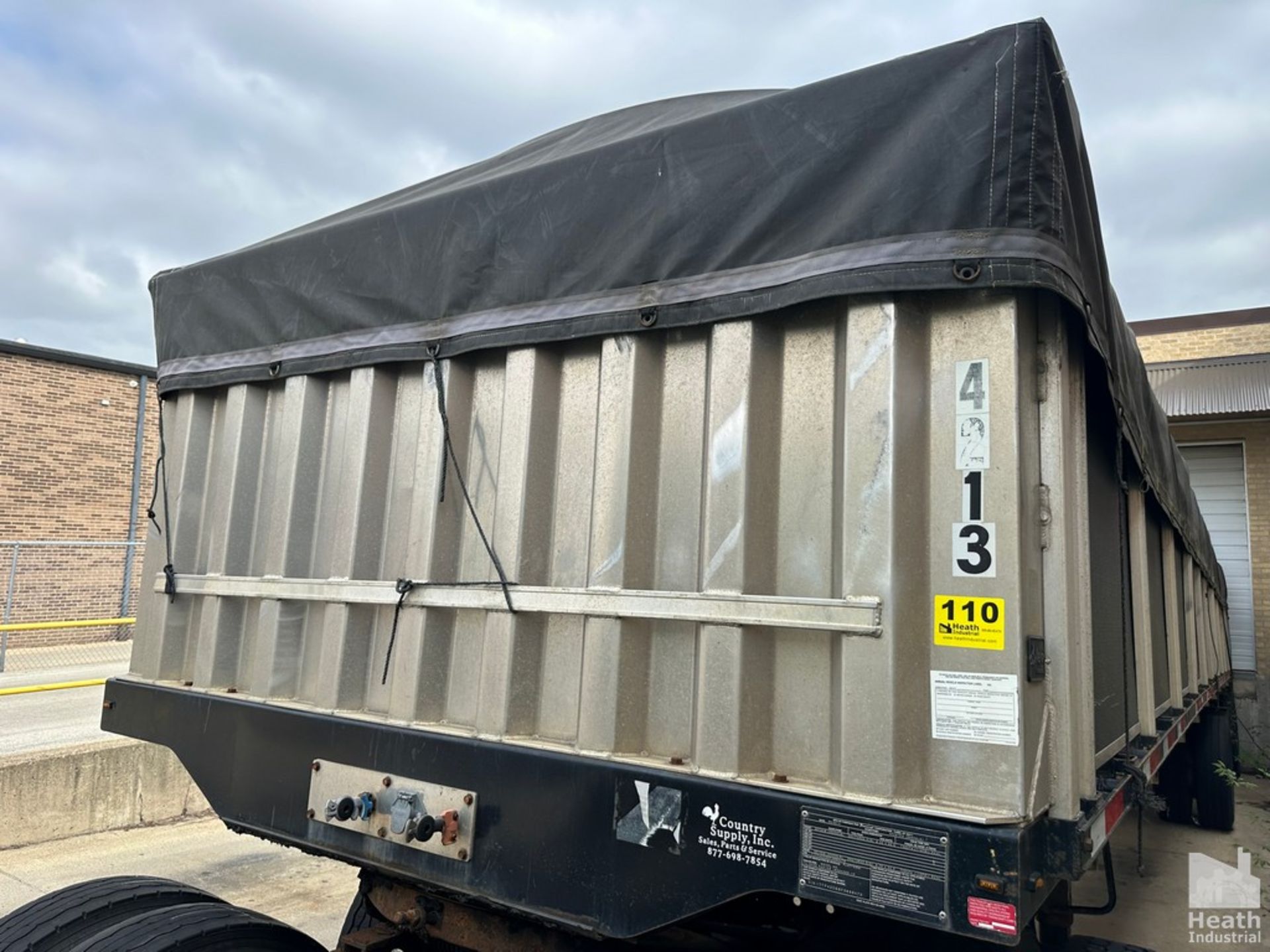 2015 TRANSCRAFT 42' MODEL TL2000 FLATBED TRAILER, VIN: 1TTF422S9F3889479 - Image 3 of 19