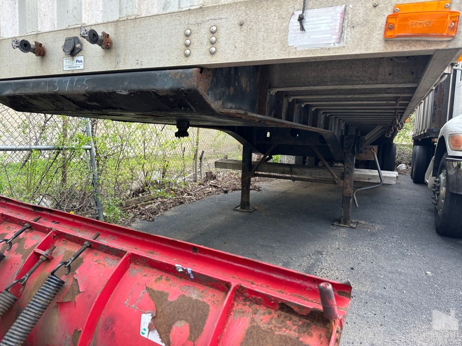 2008 TRANSCRAFT 42' MODEL TL2000 FLATBED TRAILER, VIN: 1TTF4220282081301 - Image 2 of 16