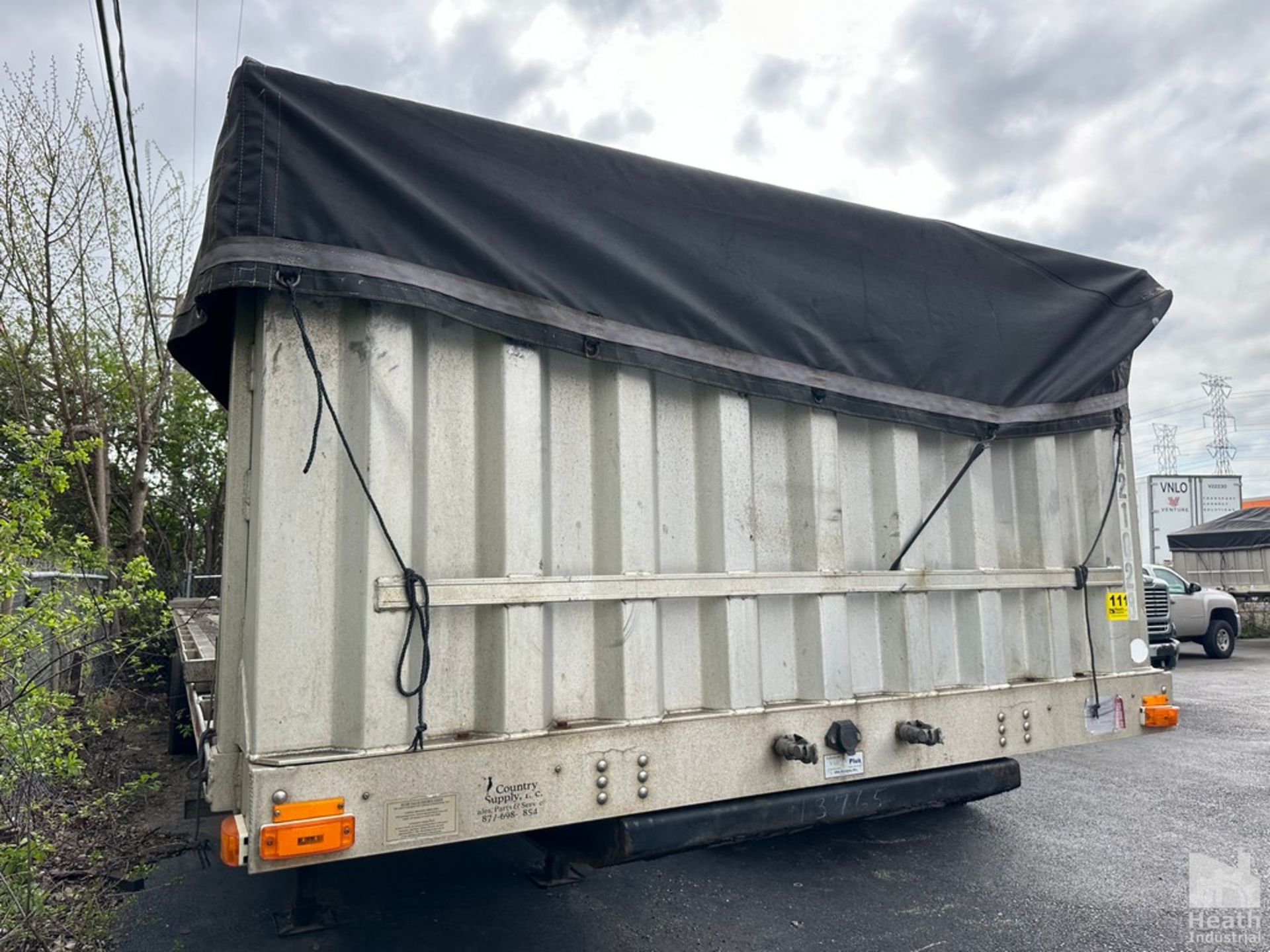 2008 TRANSCRAFT 42' MODEL TL2000 FLATBED TRAILER, VIN: 1TTF4220282081301 - Image 12 of 16