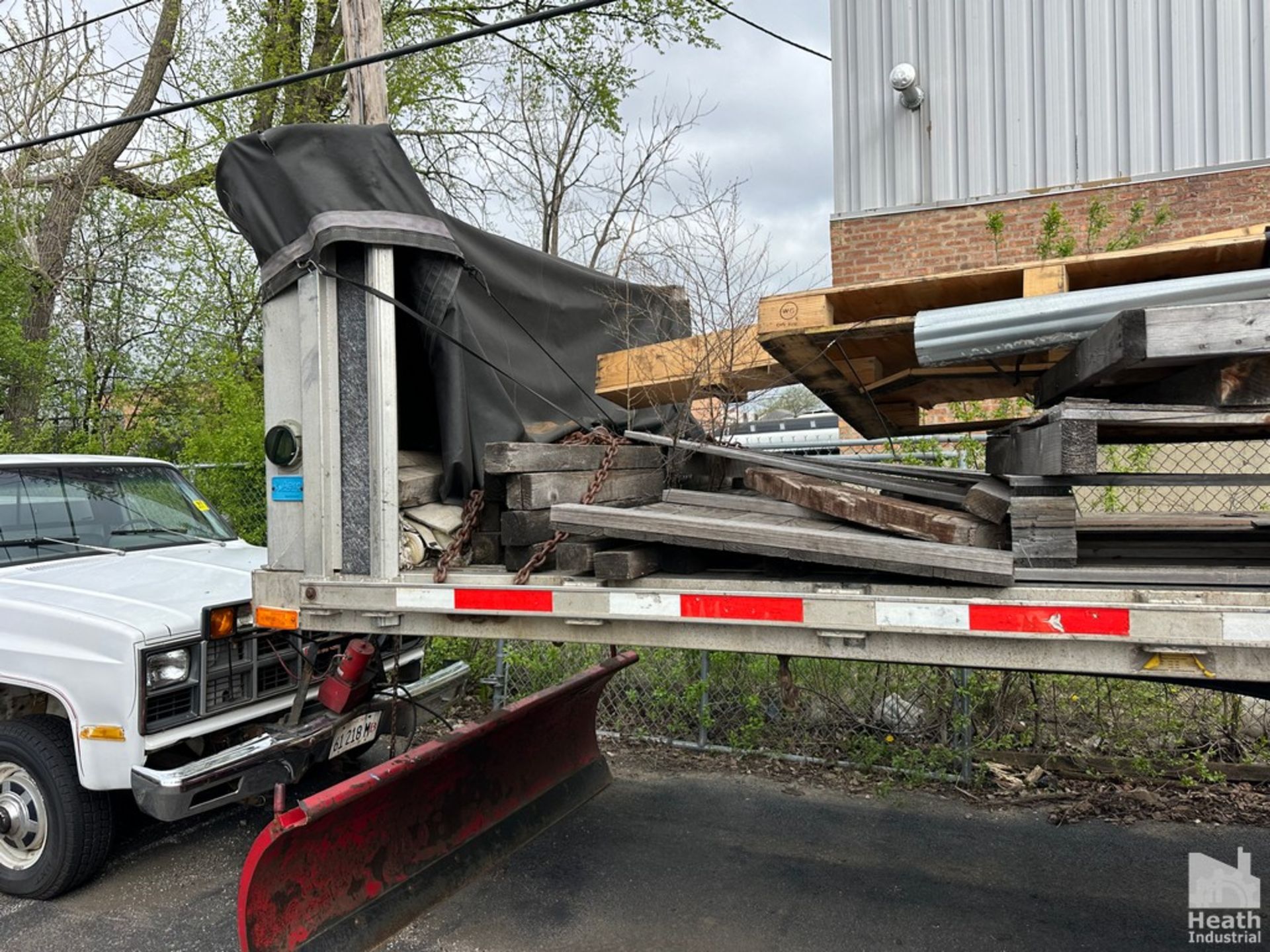2008 TRANSCRAFT 42' MODEL TL2000 FLATBED TRAILER, VIN: 1TTF4220282081301 - Image 4 of 16