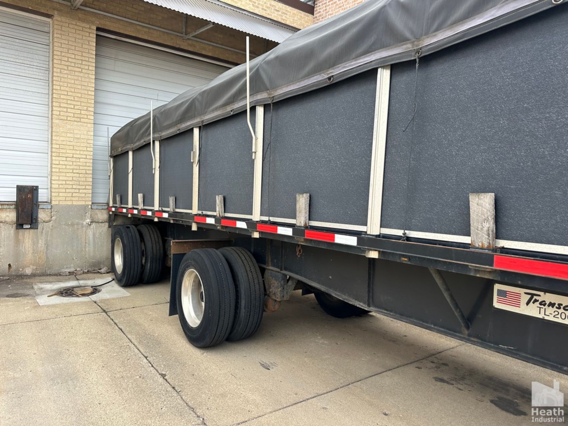 2015 TRANSCRAFT 42' MODEL TL2000 FLATBED TRAILER, VIN: 1TTF422S9F3889479 - Image 17 of 19