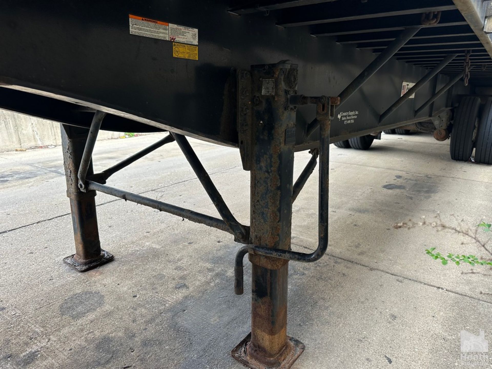 2015 TRANSCRAFT 42' MODEL TL2000 FLATBED TRAILER, VIN: 1TTF422S9F3889479 - Image 7 of 19