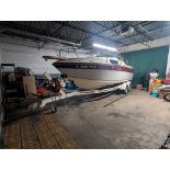 1990 EBBTIDE 22' CATALINA SERIES CUDDY 224 STERN DRIVE POWER BOAT, HULL MATERIAL: FIBERGLASS, BEAM: