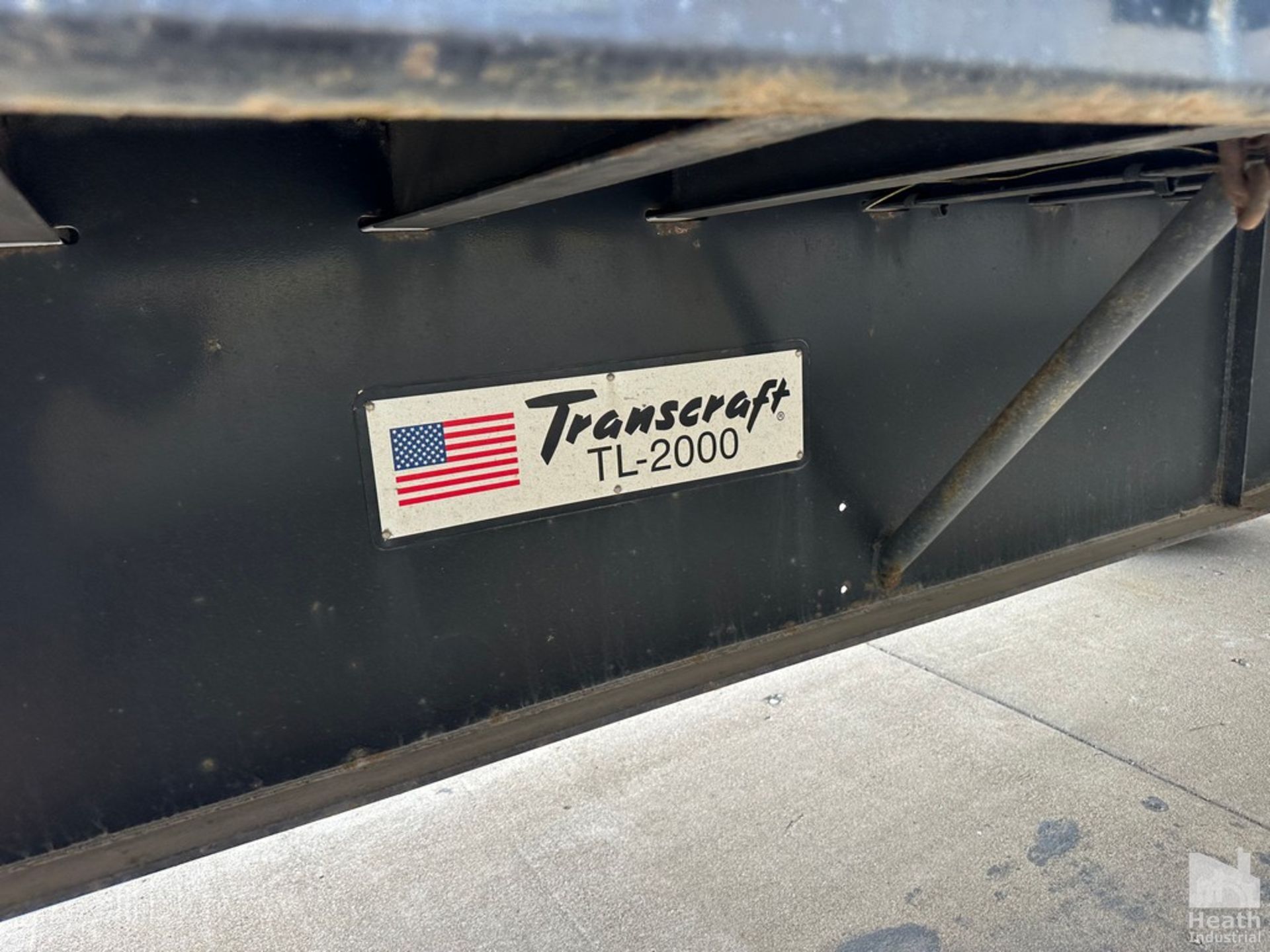 2015 TRANSCRAFT 42' MODEL TL2000 FLATBED TRAILER, VIN: 1TTF422S9F3889479 - Image 10 of 19