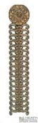 33758 - Early 20Th Century Original Ornamental Cast Bronze Holabird And Roche-Designed Chicago City
