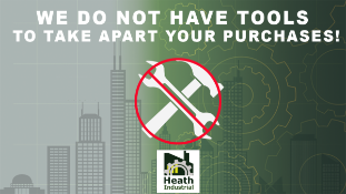 We do not have tools available for disassembly of your purchases.
