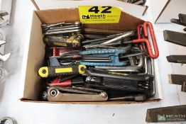 LARGE QTY ALLEN WRENCHES
