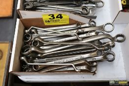 LARGE QTY OFFSET BOX WRENCHES