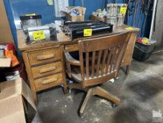 WOOD SHOP DESK - 60X34X30"