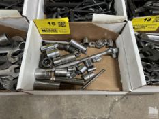 ASSORTED SOCKETS & SOCKET WRENCHES