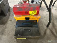 ASSORTED EMPTY TOOL BOXES