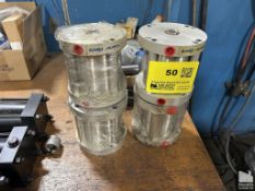 (4) BIMBA FLAT-1 PNEUMATIC ACTUATORS