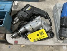 (2) BLACK & DECKER ELECTRIC DRILLS