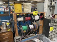 WIRE CADDY W/ ASSORTED 12GA & 14GA ELECTRICAL WIRE