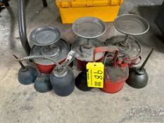 PLUNGER CANS & OIL CANS