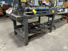 WOOD WORKSHOP TABLE - 60X27X29"