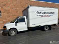2006 GMC BOX TRUCK, DUALLY, AUTOMATIC 6.0 L GAS ENGINE