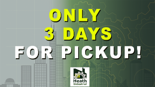 Pickup Dates - Monday - Wednesday October 12 -14, 8 AM - 3 PM