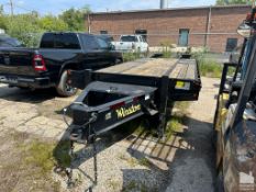 2023 WINSTON TANDEM AXLE TRAILER GVWR 25,930 LB, 20' DECK, 5' BEAVER TAIL, STAK RAMPS, 8' WIDE,