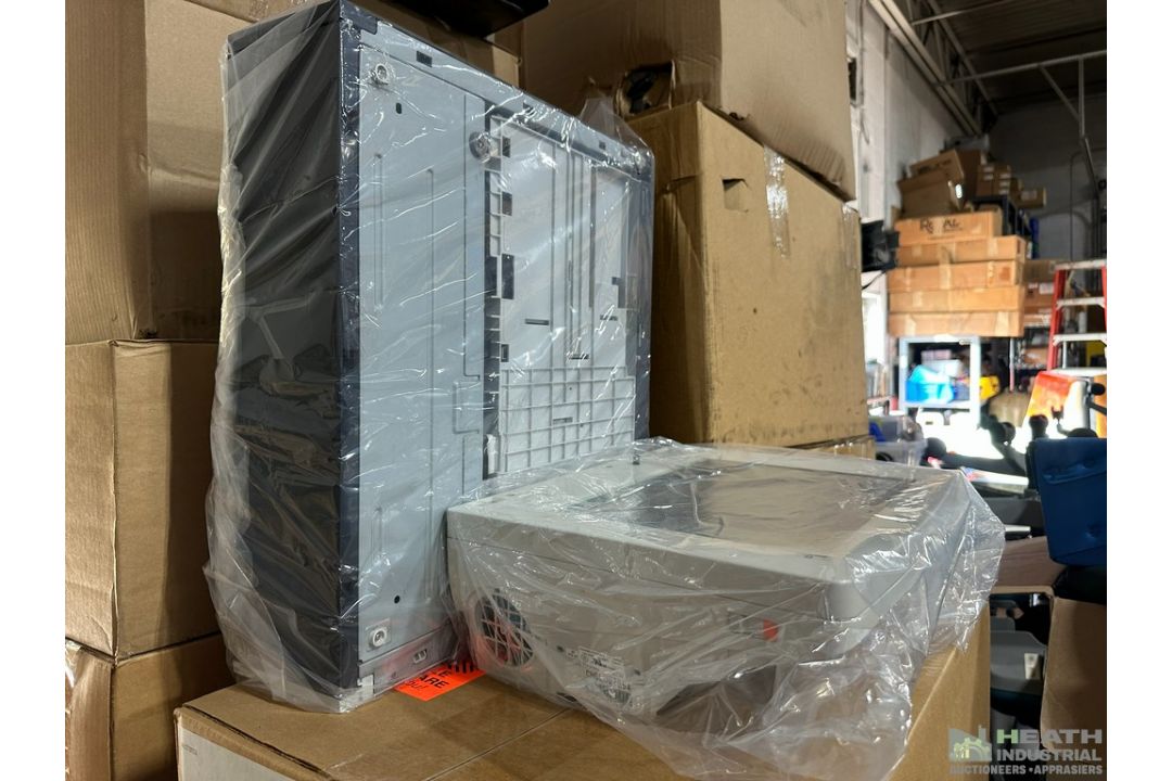 HUGE QUANTITY NEW HP COPIER & LASER PRINTER PARTS, STAPLY, SCANNERS, TRAYS