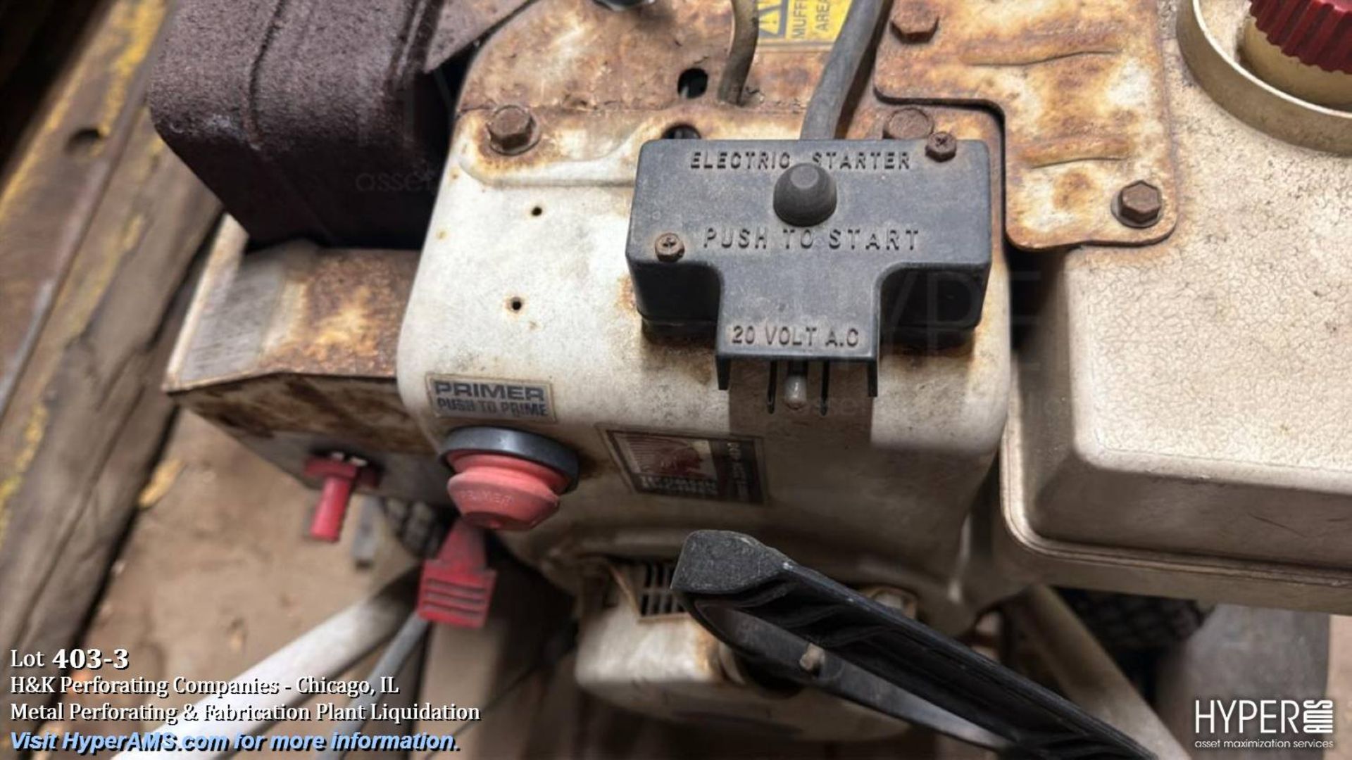 Snapper Engine Serial Snapper 826 Two-Stage Snow Blower, serial number 73206791.