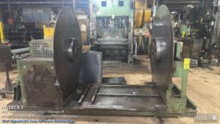 Double-End Motorized Uncoiler, Approx. 6,000 lb. Capacity