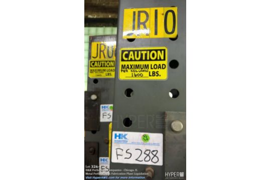 Harrington Rack (2) Harrington & King Heavy-Duty Storage Rack System. Total of (6) 8 ...
