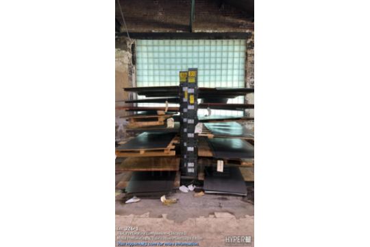 Harrington Rack (2) Harrington & King Heavy-Duty Storage Rack System. Total of (6) 8 ...