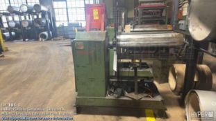 Motorized Coil Reel Decoiler, estimated 24" Width, Approx. 4,000 lbs. Capacity