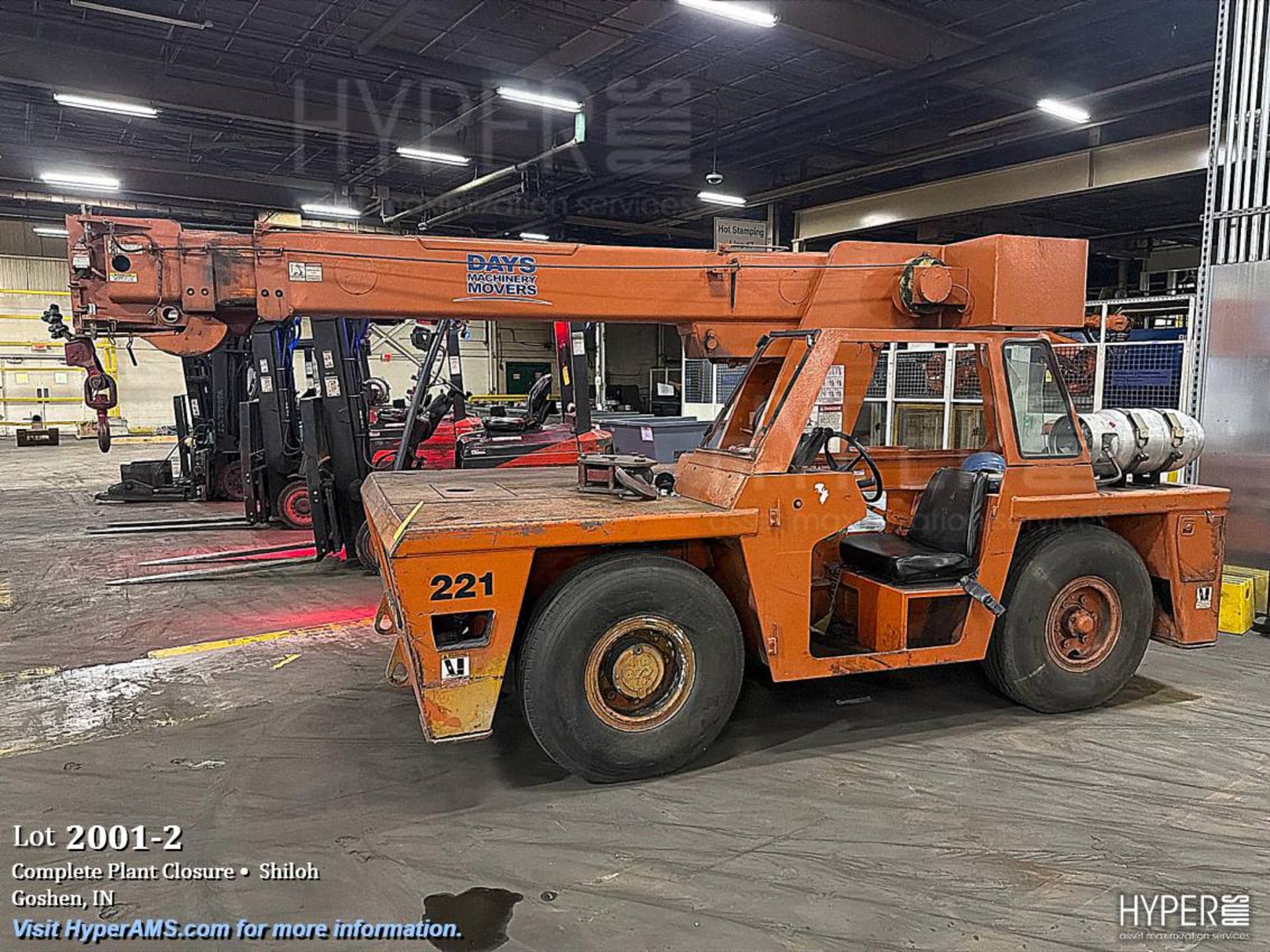 Broderson IC-80-2F Carry Deck Crane - 16,000 lb. Capacity, 30 ft Boom - Image 2 of 12